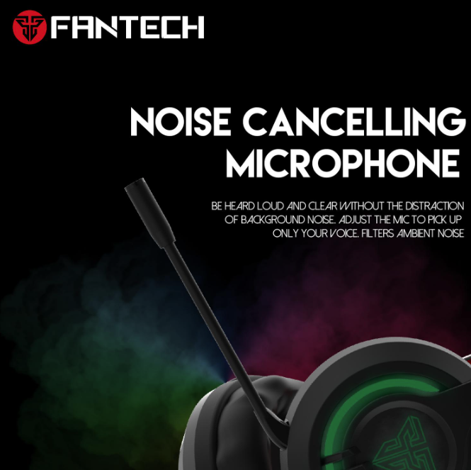 FANTECH HG20 Gaming RGB Headset with stylish RGB lighting and comfortable headband design, ideal for gaming and multimedia use.